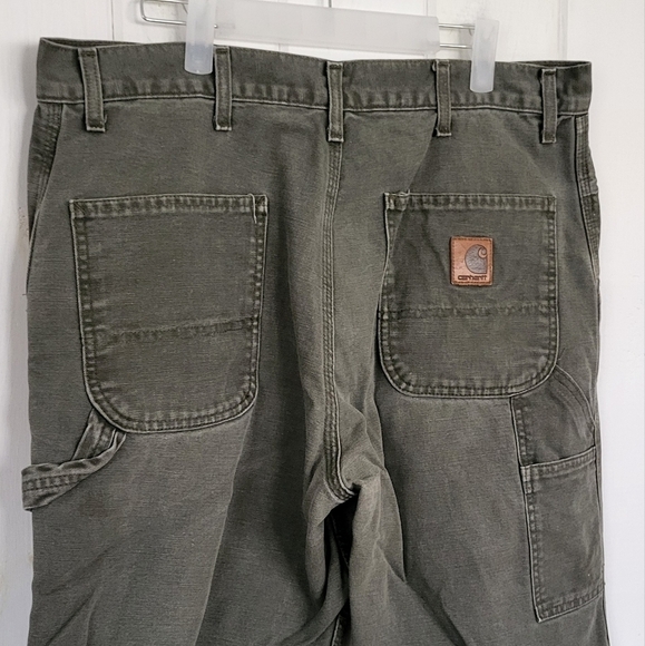Carhartt Carpenter Work Duck Canvas Pants - Picture 7 of 12